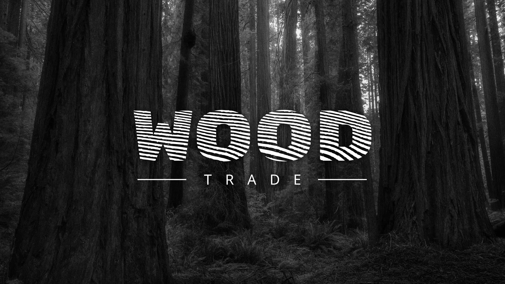 Разработка логотипа для компании «Wood Trade» в Кировграде